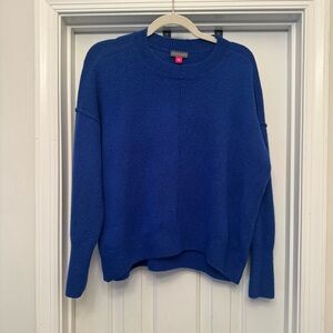 Vince Camuto Royal Blue Crew Neck Sweater